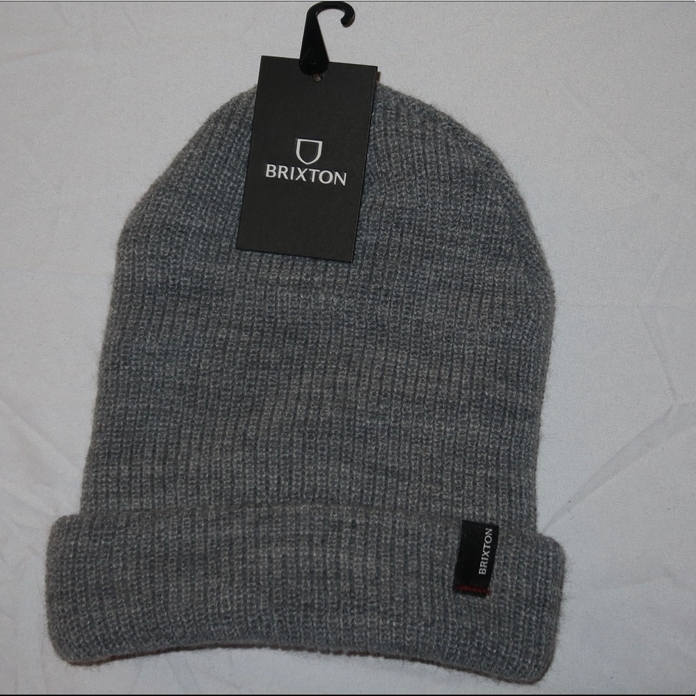 Brixton Heather Grey Heist Beanie